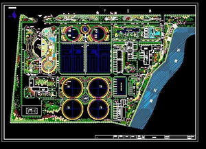 某污水处理厂总平面设计与建筑户型平面图免费下载指南